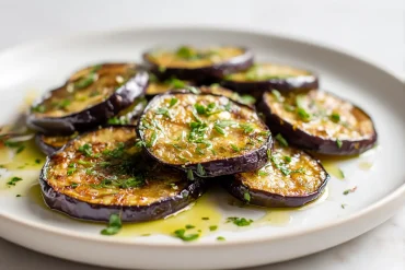 Heerlijke aubergine bereid in de Airfryer, perfect voor elke maaltijd.