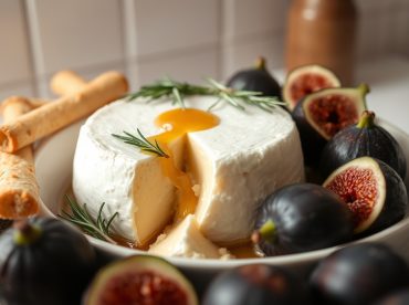 Heerlijke camembert met een gouden krokante korst, perfect bereid in de Airfryer.