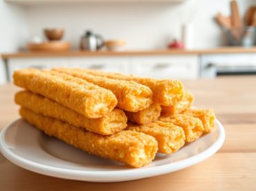 Knapperige kaasstengels ideaal voor een feestelijke borrel of als snack.