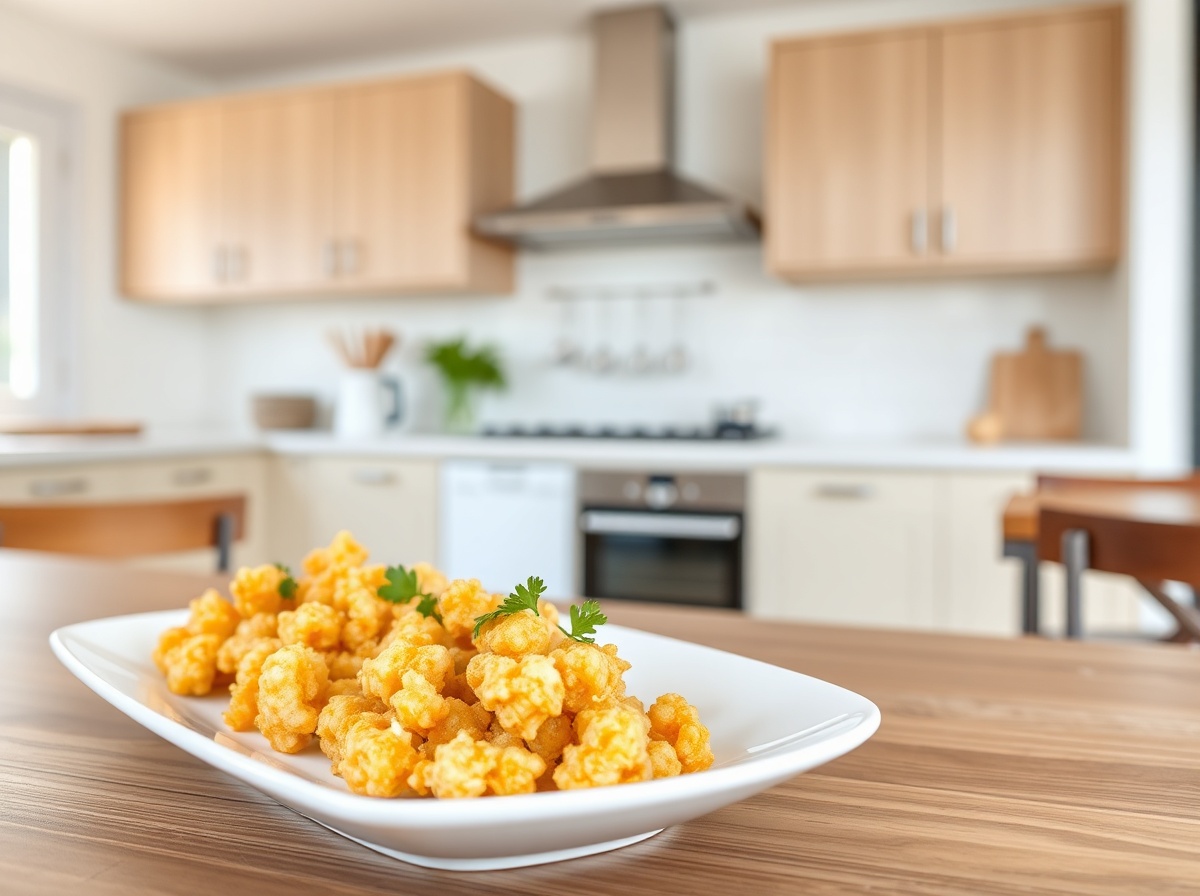 Heerlijke kipcorn klaar in de Airfryer, perfect krokant en vol smaak.