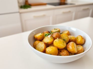 Heerlijke krieltjes bereid in de Airfryer, perfect krokant en vol smaak.