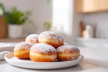 Heerlijke oliebollen in de Airfryer, perfect goudbruin en luchtig.