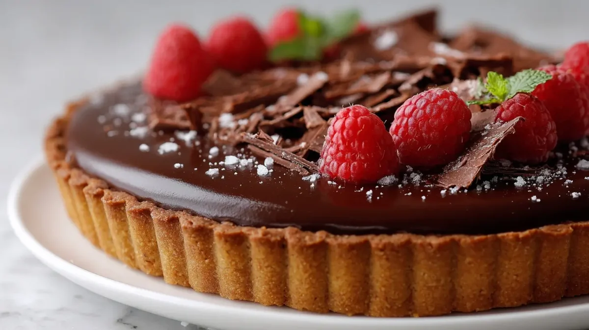 Heerlijk en romig chocolademousse taartje in de Heteluchtfriteuse, perfect voor elke gelegenheid.