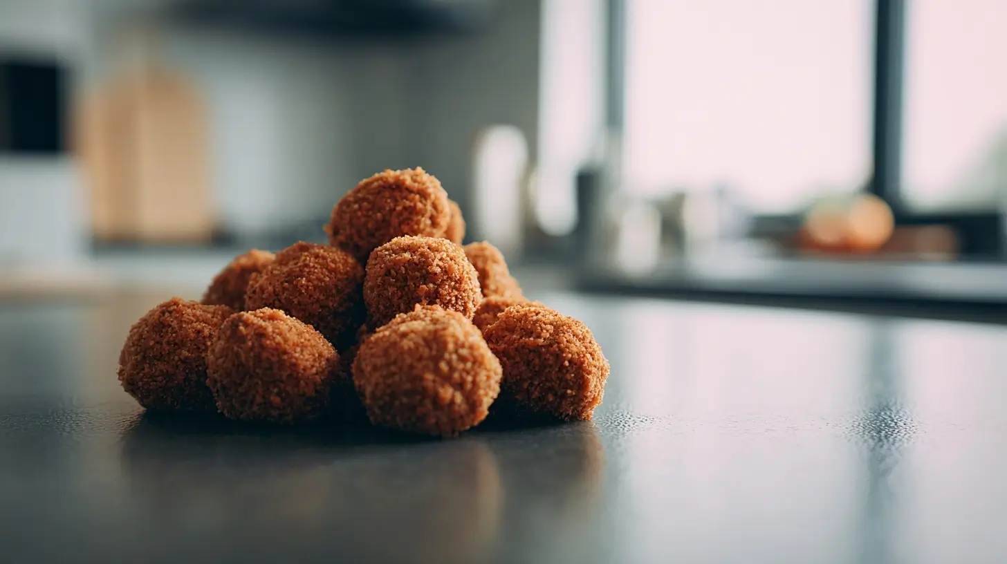 Heerlijke zelfgemaakte kruidnoten met een luchtige textuur, perfect gebakken in de Airfryer.