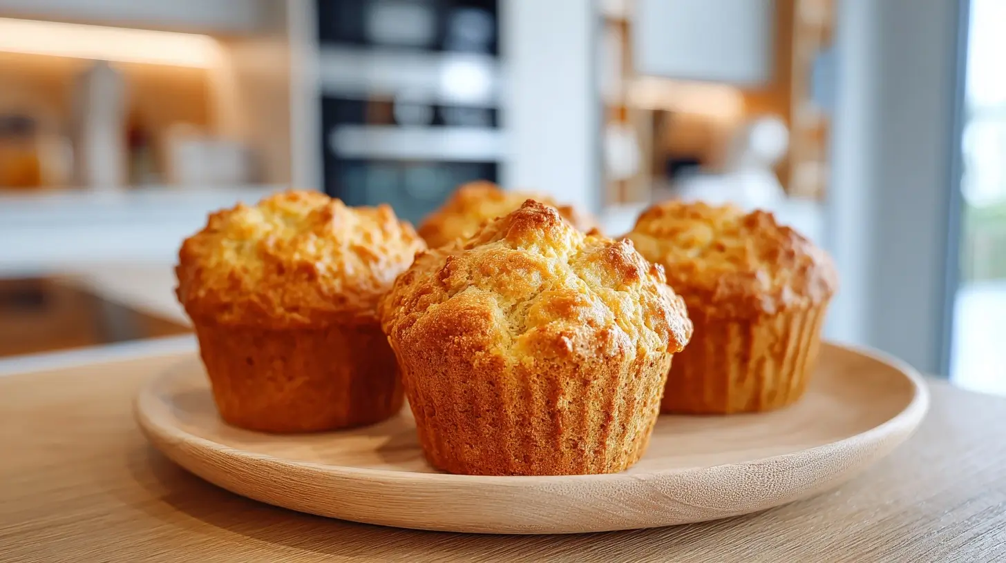 Heerlijke muffins bereid met een Airfryer voor een perfecte luchtige textuur.