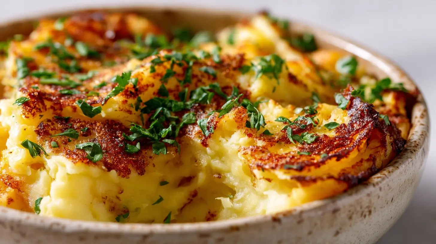 Heerlijke winter stamppotjes bereid in de Airfryer voor een smaakvolle maaltijd.