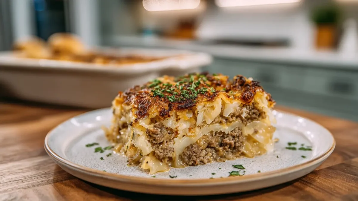 Heerlijk zelfgemaakte zuurkoolschotel met smaakvolle ingrediënten, perfect bereid in de Airfryer.