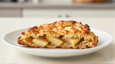 Heerlijke appelflappen opgewarmd in de heteluchtfriteuse voor een perfect krokant resultaat.