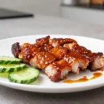 Heerlijke babi pangang bereid in de Heteluchtfriteuse met een krokante buitenkant.