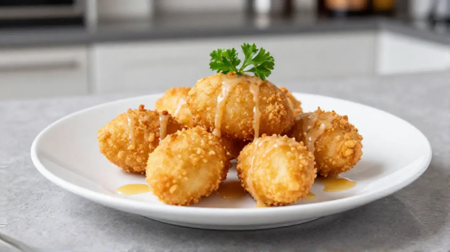 Heerlijke borrelpootjes in de Heteluchtfriteuse voor een perfecte snackervaring.