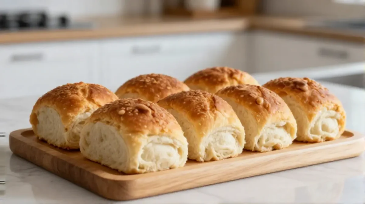 Heerlijke broodjes met krokante korst, perfect gebakken in de Heteluchtfriteuse.