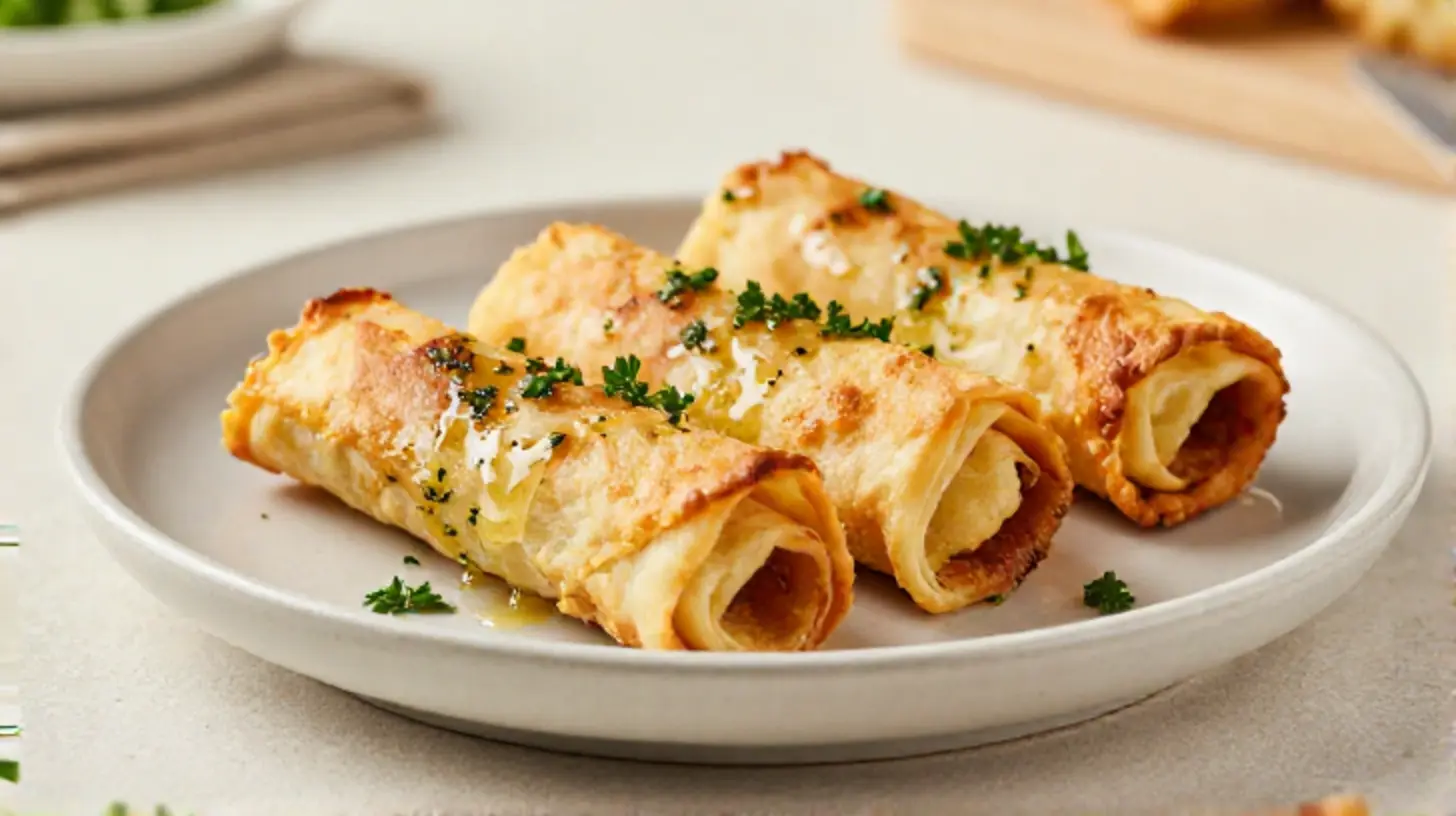 Kaasrolletjes bereid in de Airfryer met een perfecte goudbruine korst en heerlijke smaak.