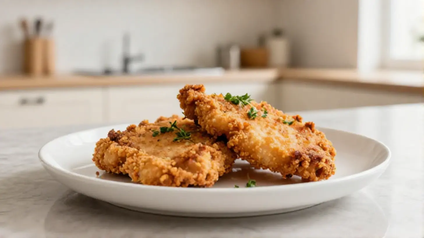 Heerlijke karbonades bereid in de Airfryer voor een malse en smaakvolle maaltijd.