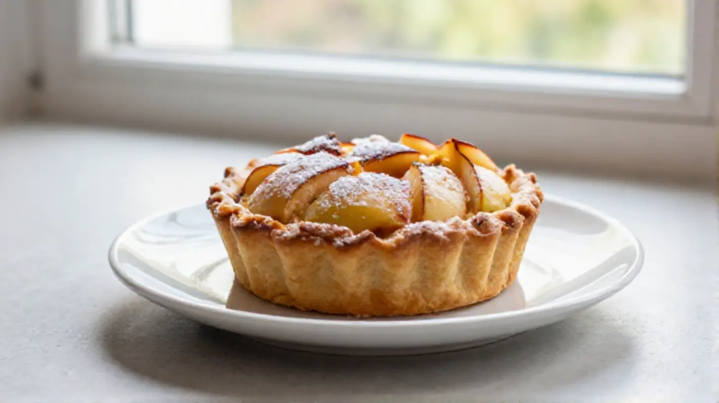 Heerlijke appelbol in de heteluchtfriteuse, perfect gebakken en vol smaak.