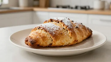 Heerlijke ontbijtkoek gebakken in de airfryer voor een luchtige textuur.