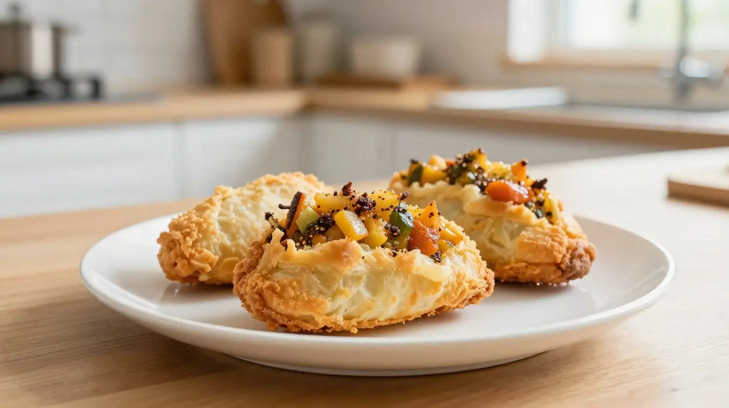 Heerlijke pasteitjes gebakken in de Airfryer, perfect voor elke gelegenheid.
