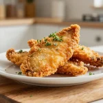 Kruidige tongfilet gemaakt in de Airfryer voor een gezonde maaltijd.