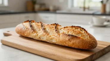 Heerlijke baguette in de Airfryer met een perfecte krokante korst.