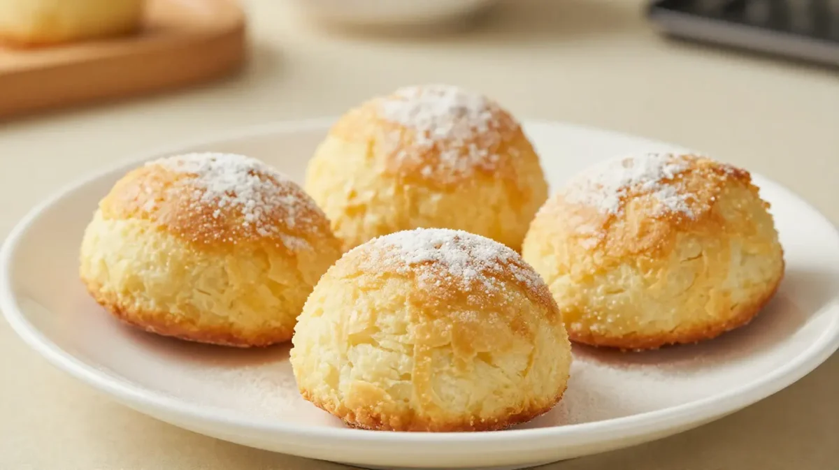 Lekkere biscuits gebakken in de Airfryer met een perfecte krokante textuur.