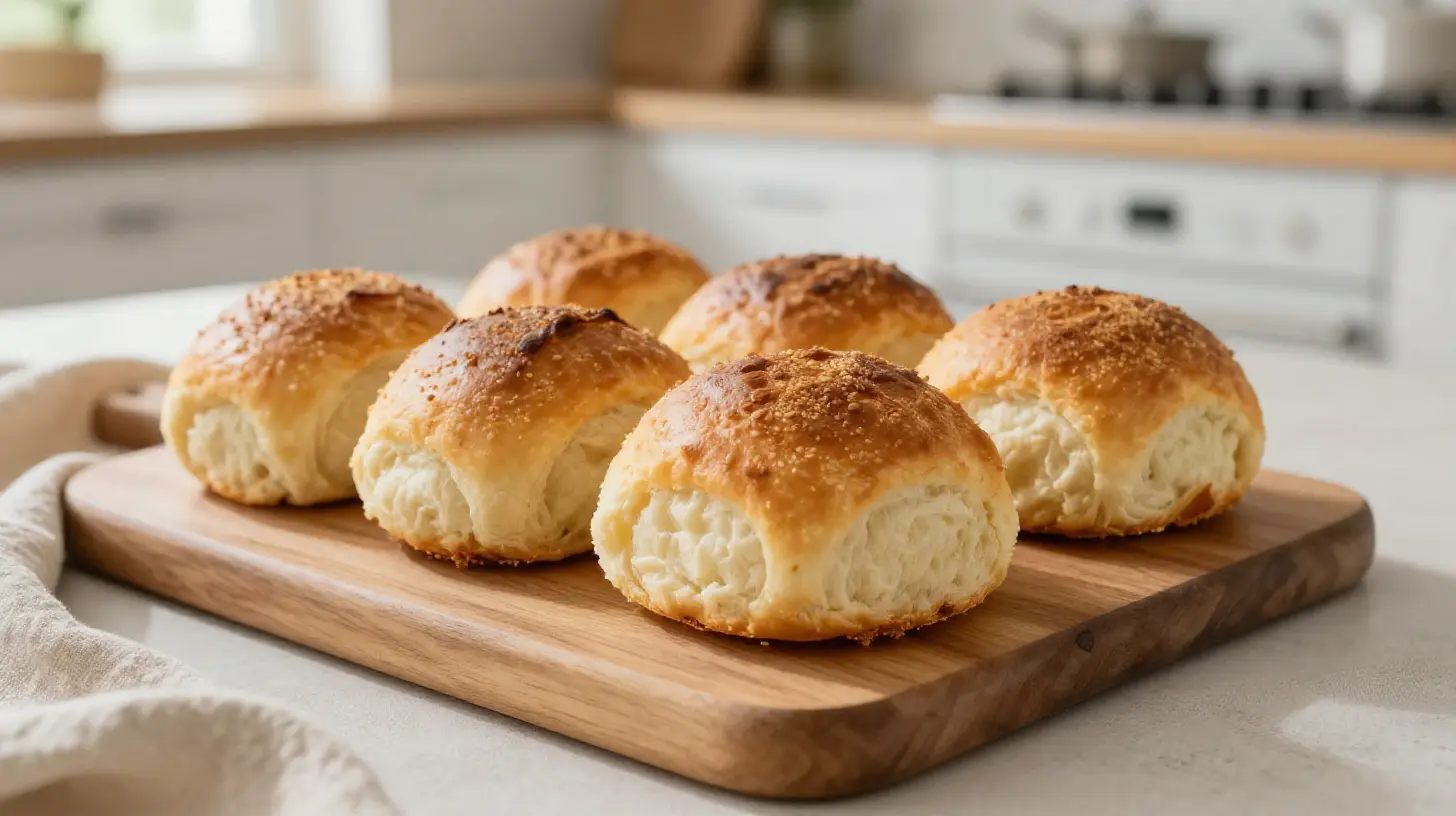 Heerlijke afbak broodjes perfect bereid in de airfryer.